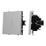 Механизм звонкового выключателя LED SWT-NOBE-MKR1-SFPL-L-IS (230V, 10A) (Arlight, Никель)