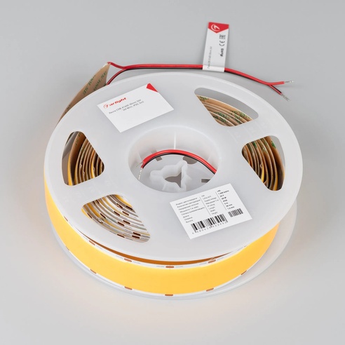 Лента COB-X1600-30mm 24V Warm3000 (40 W/m, IP20, 5m) (Arlight, CRI>90)