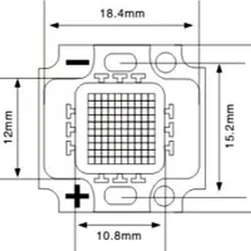 Мощный светодиод ARPL-8W-BCA-2020-PW (VF12V, 700mA) (Arlight, -)