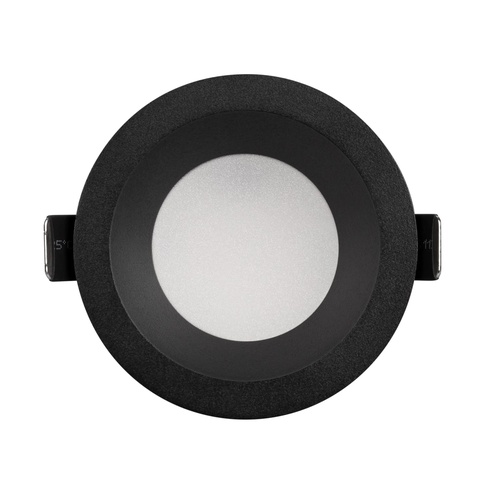 Светильник MS-DROP-BUILT-R84-8W Warm3000 (BK, 85 deg, 230V) (Arlight, IP54 Металл, 5 лет)