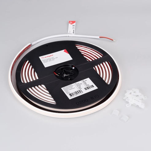 Лента светодиодная герметичная COB-PW-X480-10mm 24V Warm2700 (10 W/m, IP66, 5m) (Arlight, 5 лет)
