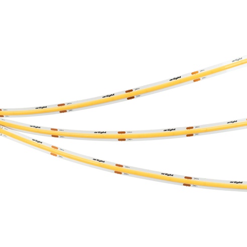 Лента светодиодная COB-X480-8mm 24V Warm3500 (8 W/m, IP20, CSP, 5m) (Arlight, -)
