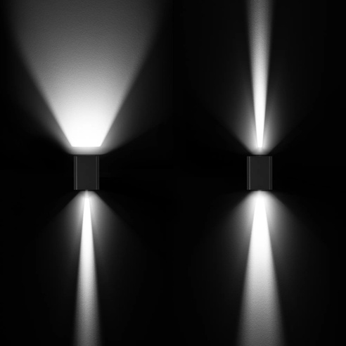Светильник LGD-WALL-VARIO-S104x129-2x6W Day4000 (BK, 1-80 deg) (Arlight, IP54 Металл, 3 года)