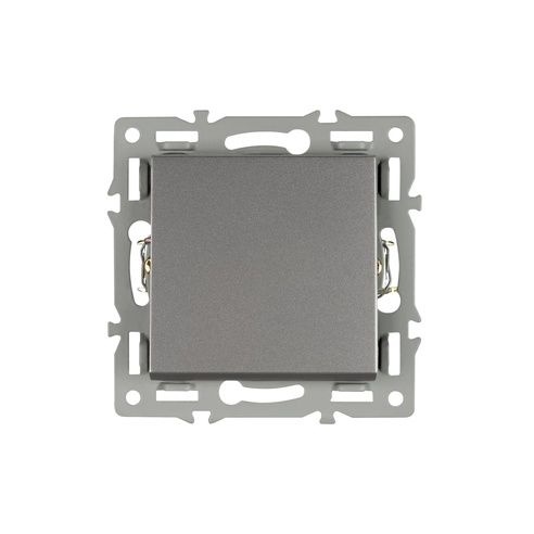 Механизм выключателя одноклавишный проходной SWT-MKP1-PL-GR (250V, 16A) (Arlight, -)