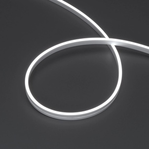 Лента светодиодная герметичная MOONLIGHT-SIDE-A168-4x10mm 24V White6000 (7.2 W/m, IP65, 5m, wire x2) (Arlight, Вывод прямой, 3 года)