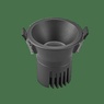 Светильник MS-FLOW-BUILT-R85-12W Day4000 (BK, 15 deg, 230V) (Arlight, IP20 Металл, 5 лет)