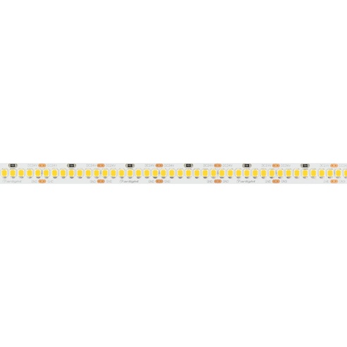 Лента светодиодная RT-A252-10mm 24V Warm3500 (11 W/m, IP20, 2835, 5m) (Arlight, Открытый)