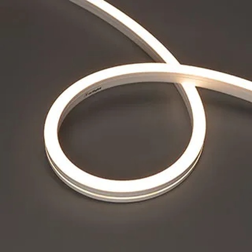 Лента герметичная MOONLIGHT-PRO-SIDE-X320-12x17mm 48V Warm3000 (10 W/m, IP67, 30m, wire x2) (Arlight, Вывод боковой, 7 лет)
