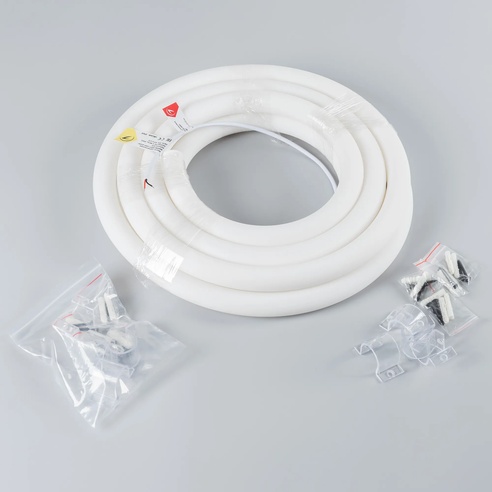 Лента светодиодная герметичная MOONLIGHT-TOP-A336-D25mm 24V Warm2300 360deg (14.4 W/m, IP65, 2835, 5m, wire x1) (Arlight, Вывод прямой, 3 года)