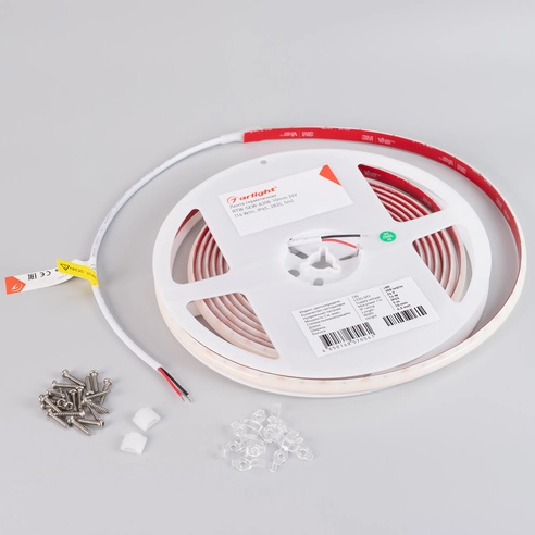 Лента светодиодная герметичная RTW-SEW-A308-10mm 24V Warm3000 (14 W/m, IP65, 2835, 5m) (Arlight, 5 лет)