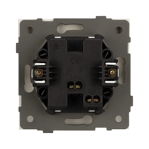 Механизм звонкового выключателя SWT-TENDO-MKR1-PL-WH (230V, 10A) (Arlight, -)