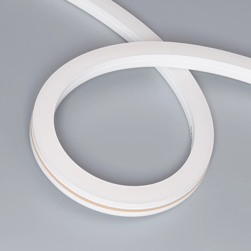 Лента светодиодная герметичная MOONLIGHT-SIDE-X280-20x20mm 24V Warm3000 (10 W/m, IP67, 15m, wire x1) (Arlight, Вывод боковой, 5 лет)