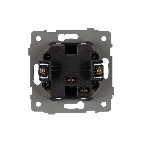 Механизм выключателя одноклавишный непроходной SWT-MK01-PL-WH-V (250V, 10A) (Arlight, -)