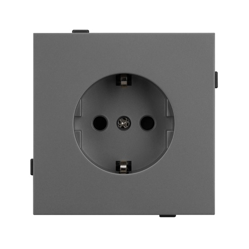 Механизм электрической розетки SCT-TENDO-MEU1-SFPL-GR (230V, 16A) (Arlight, -)