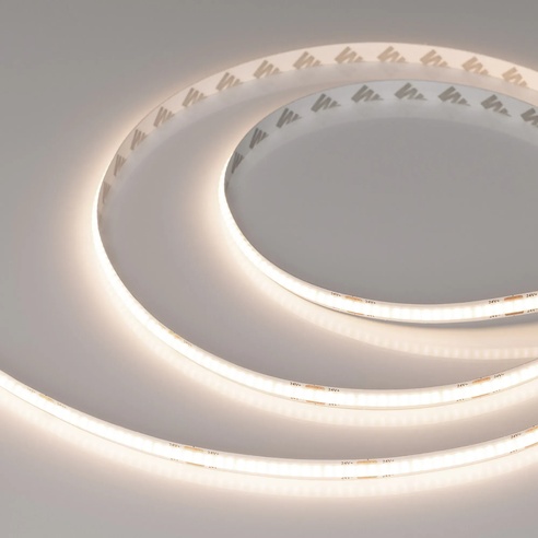 Лента светодиодная COB-X320-8mm 24V Warm3500 (8 W/m, IP20, 5m) (Arlight, -)