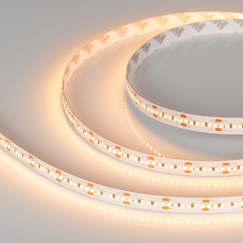 Лента светодиодная MICROLED-M300-10mm 24V Warm2700 (21.6 W/m, IP20, 2216, 5m) (Arlight, 21.6 Вт/м, IP20)