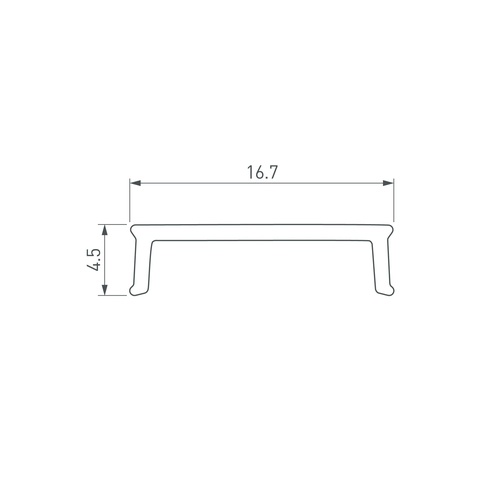 Экран STAIR-W65-2000 OPAL (Arlight, Пластик)