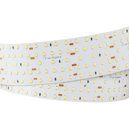 Лента светодиодная S2-2500 24V White 5500K 52mm (2835, 420 LED/m, LUX) (Arlight, 30 Вт/м, IP20)