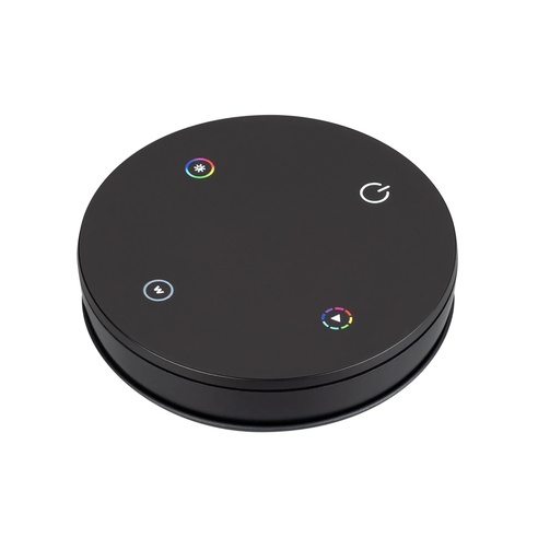 INTELLIGENT ARLIGHT Пульт SMART-801-22-1G-RGBW Black (3V, Magnet, 2.4G) (Arlight, IP20 Пластик, 5 лет)