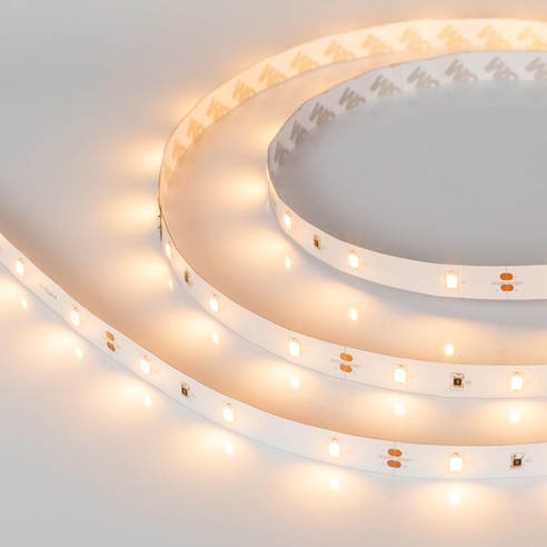 Лента светодиодная ULTRA-5000 12V Warm2400 (5630, 150 LED, LUX) (Arlight, 12 Вт/м, IP20)
