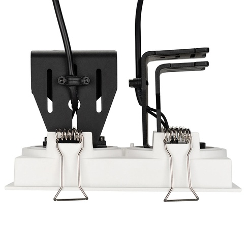 Светильник CL-SIMPLE-S148x80-2x9W Day4000 (WH, 45 deg) (Arlight, IP20 Металл, 3 года)