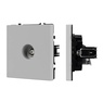 Механизм телевизионной розетки SCT-NOBE-MTV1-SFPL-IS (Arlight, Никель)