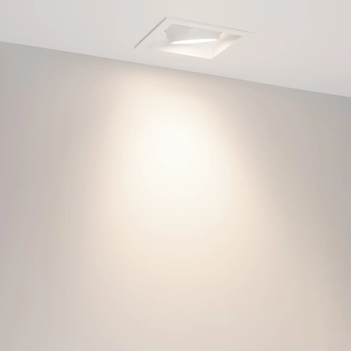 Светильник MS-VORTEX-BUILT-S140x140-30W Day4000 (WH-WH, 50 deg, 230V) (Arlight, IP20 Металл, 5 лет)