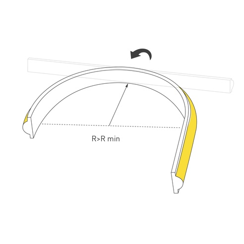 Лента светодиодная герметичная MOONLIGHT-TOP-M280-10x5mm 24V Warm2700 (15 W/m, IP65, 5m, wire x1)  (Arlight, Вывод прямой, 3 года)