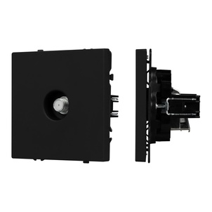 Механизм спутниковой розетки SCT-NOBE-MST1-SFPL-BK (SAT) (Arlight, Черный оникс)