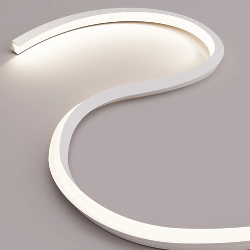Силиконовый профиль WPH-FLEX-1616-TWIST-S11-10m WHITE (Arlight, Силикон)