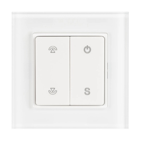Панель SMART-P47-DIM-G-SUF (3V, 1 зона, Knob, 2.4G) (Arlight, Стекло)