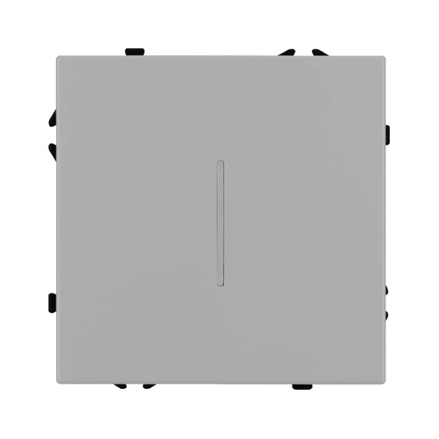Механизм выключателя одноклавишный проходной LED SWT-NOBE-MKP1-SFPL-L-IS (230V, 10A) (Arlight, Никель)
