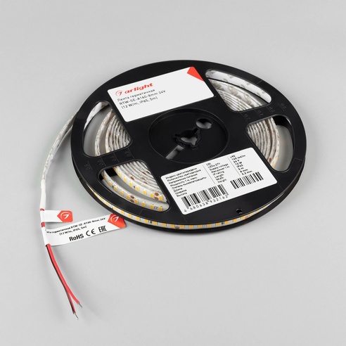 Лента герметичная RTW-SE-A160-8mm 24V Day4000 (12 W/m, IP65, 5m) (Arlight, 12 Вт/м, IP65)
