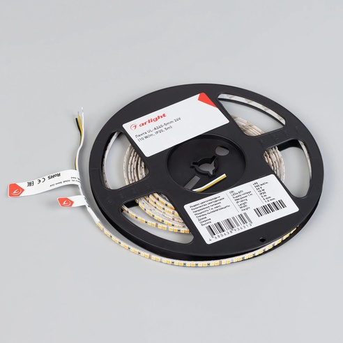Лента UL-A240-5mm 24V White-MIX (10 W/m, IP20, 5m) (Arlight, Изменяемая ЦТ)