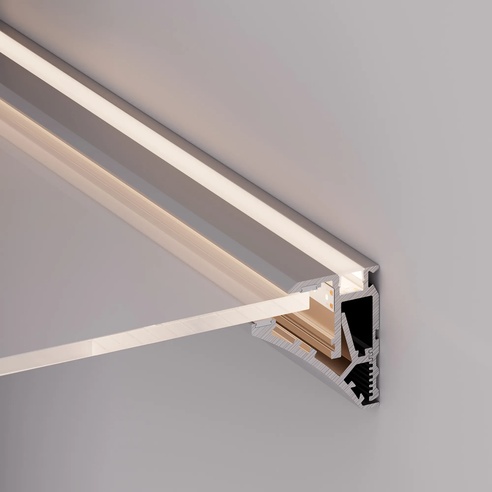 Профиль SHELF-600-2000 ANOD (Arlight, Алюминий)