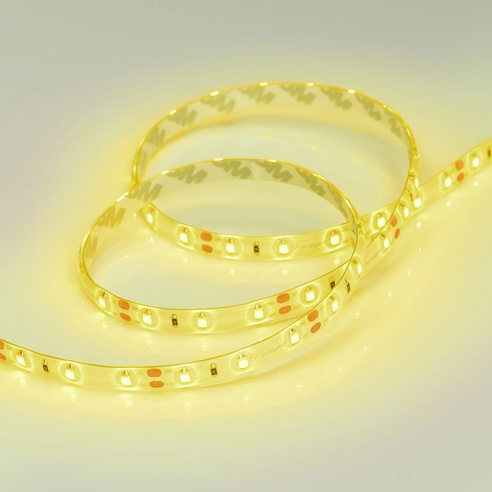 Лента светодиодная герметичная RTW-SE-A60-8mm 12V Yellow (4.8 W/m, IP65, 2835, 5m) (Arlight, -)