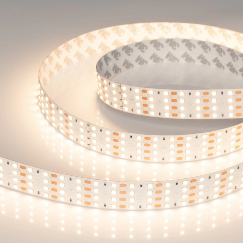 Лента UL-A320-24mm 24V Warm3000 (25 W/m, IP20, 3m) (Arlight, 7 лет)