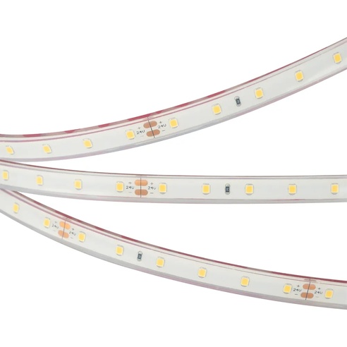 Лента светодиодная герметичная RTW-PFS-A60-11mm 24V White6000 (4.8 W/m, IP68, 2835, 5m) (Arlight, 4.8 Вт/м, IP68)