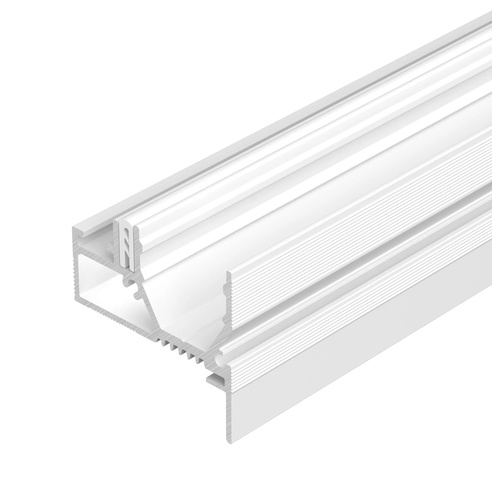 Профиль STRETCH-20-WALL-D-SIDE-2000 WHITE (Arlight, Алюминий)