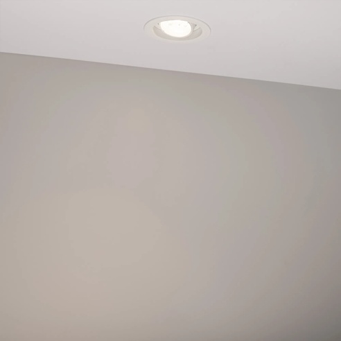 Светильник MS-VORTEX-BUILT-R90-12W Day4000 (WH-WH, 20 deg, 230V) (Arlight, IP20 Металл, 5 лет)