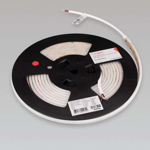 Лента светодиодная герметичная RTW-PSW-A120-10mm 24V Red (9.6 W/m, IP67, 2835, 5m) (Arlight, 5 лет)