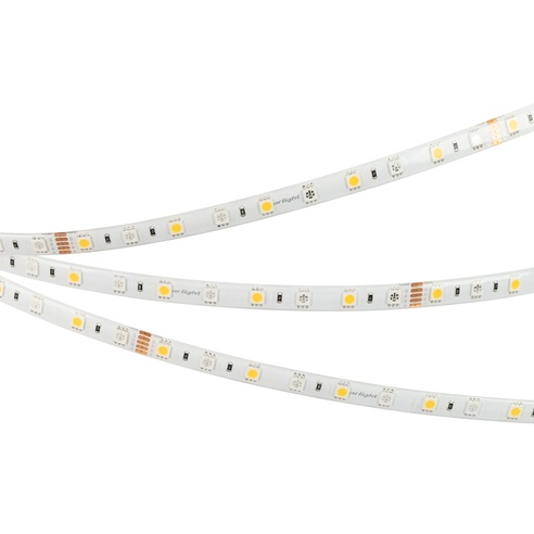 Лента светодиодная RTW-SE-B60-10mm 24V RGBW-Warm (14.4 W/m, IP65, 5060, 5m) (Arlight, Открытый)