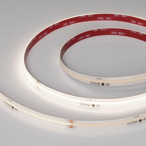 Лента светодиодная герметичная SPI-COB-SE-X378-12mm 24V Day4000-PX63-BPT (7 W/m, IP65, 5m) (Arlight, бегущий огонь)