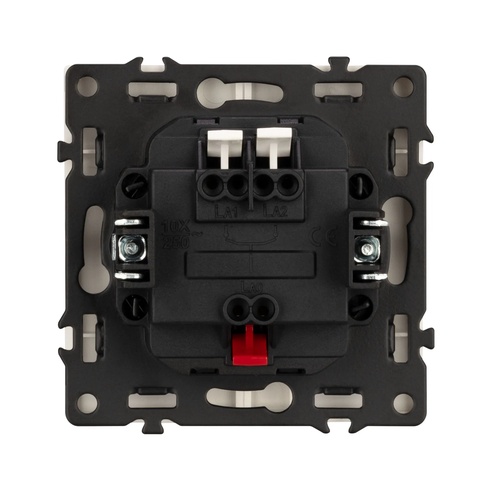 Механизм звонкового выключателя двухклавишный SWT-NOBE-MKR2-SFPL-CA (230V, 10A) (Arlight, Кашемир)