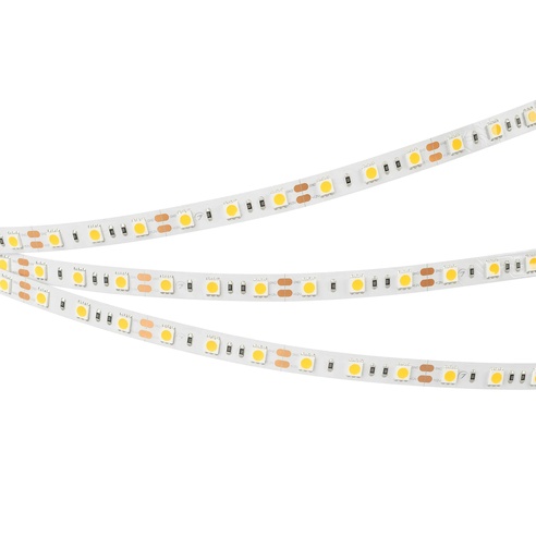 Лента светодиодная RT-B60-10mm 12V White6000 (14.4 W/m, IP20, 5060, 5m) (Arlight, 14.4 Вт/м, IP20)
