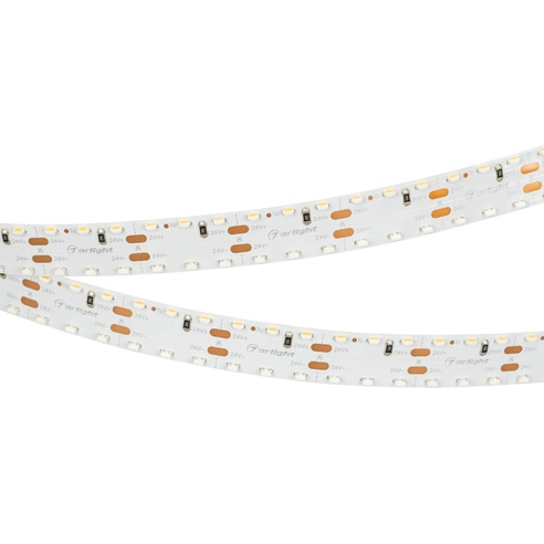Лента светодиодная RS 2-5000 24V Warm2700 2x2 15mm (3014, 240 LED/m, LUX) (Arlight, 19.2 Вт/м, IP20)