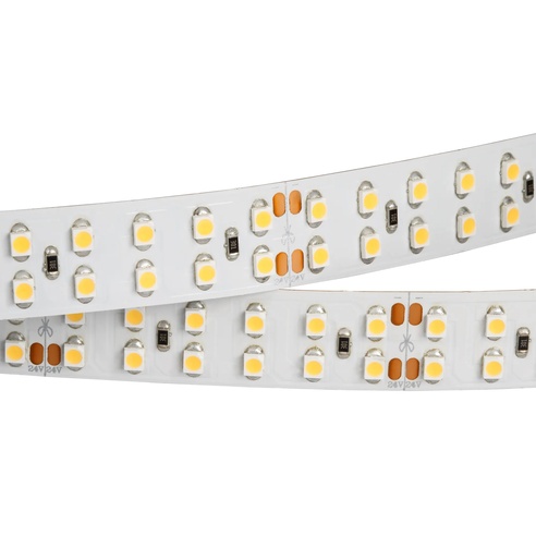 Лента светодиодная RT 2-5000 24V Day4000 2x2 (3528, 1200 LED, CRI98) (Arlight, 19.2 Вт/м, IP20)