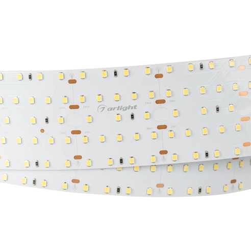 Лента светодиодная S2-2500 24V Warm 2700K 59mm (2835, 420 LED/m, LUX) (Arlight, 30 Вт/м, IP20)