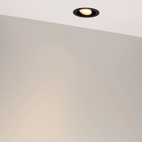 Светильник MS-VORTEX-BUILT-R90-12W Warm3000 (BK-BK, 40 deg, 230V) (Arlight, IP20 Металл, 5 лет)