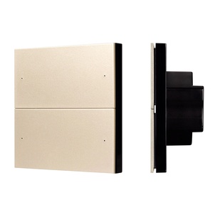 INTELLIGENT ARLIGHT Кнопочная панель SMART-DMX512-801-22-4G-4SC-DIM-IN Gold (230V, 2.4G) (IARL, IP20 Пластик, 5 лет)
